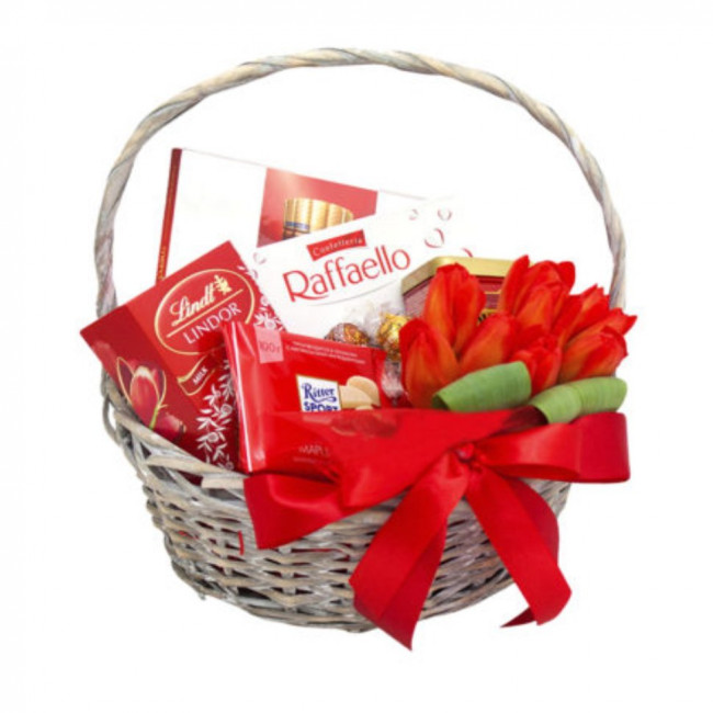 Сладкая корзина №17 Сладкая корзина №17